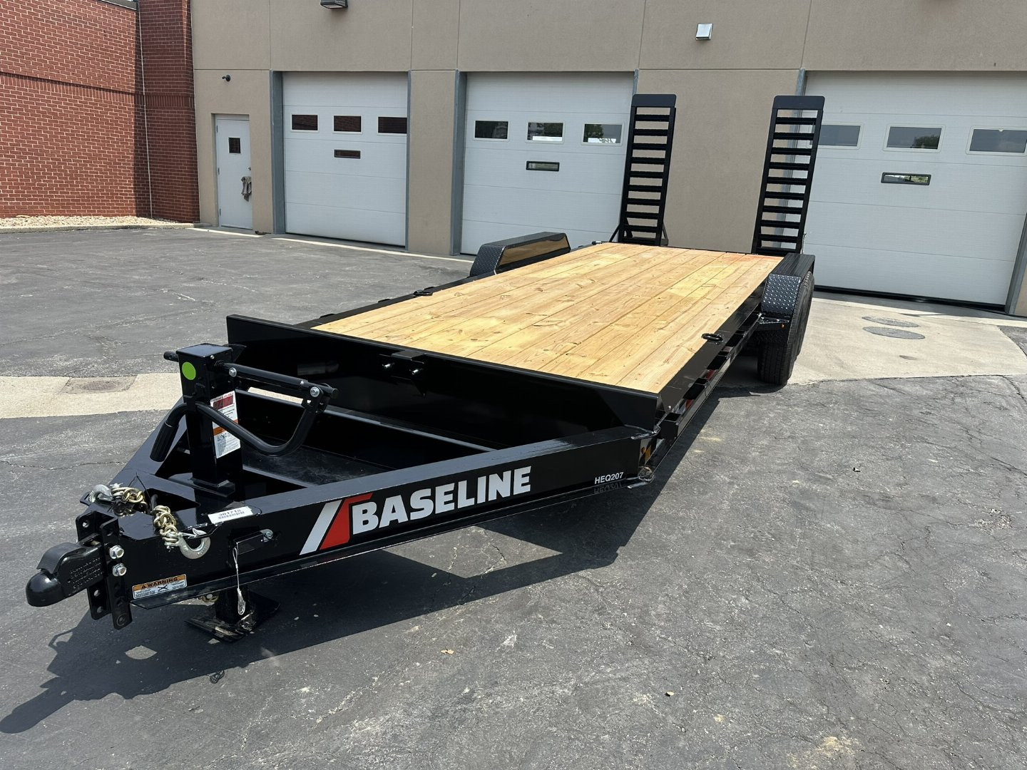 New 2025 Baseline Trailers 82"x20' HEQ207 Equipment Trailer
