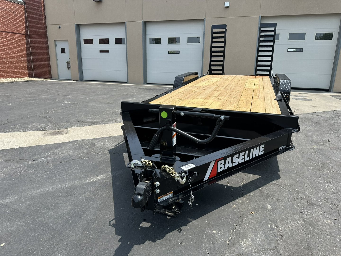 New 2025 Baseline Trailers 82"x20' HEQ207 Equipment Trailer