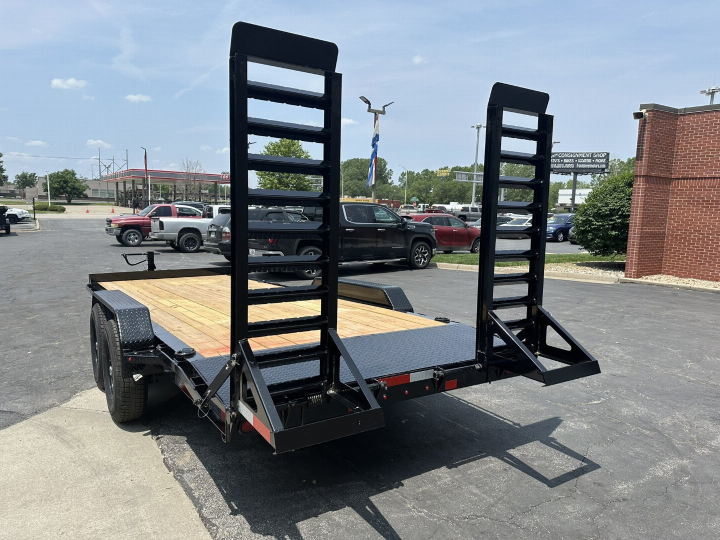 New 2025 Baseline Trailers 82"x20' HEQ207 Equipment Trailer