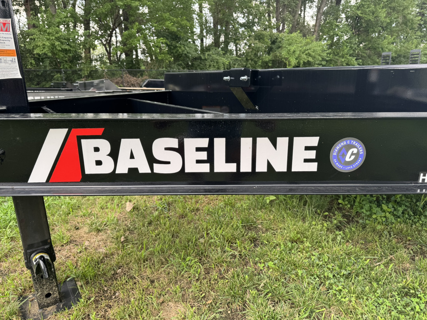New 2025 Baseline Trailers 82"x20' HEQ207 Equipment Trailer