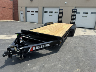 New 2025 Baseline Trailers 82"x20' HEQ207 Equipment Trailer