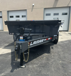 New 2025 Lamar Trailers 83"X12' DL-14K Low-Pro Dump Trailer