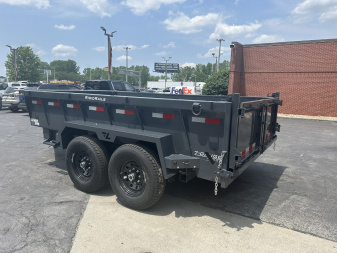 New 2025 Lamar Trailers 83"X12' DL-14K Low-Pro Dump Trailer