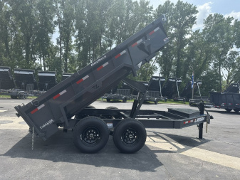 New 2025 Lamar Trailers 83"X12' DL-14K Low-Pro Dump Trailer