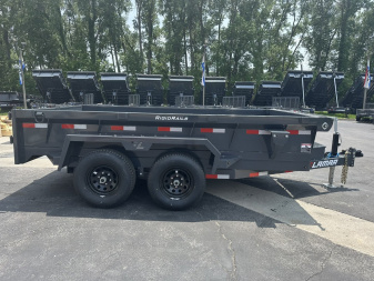 New 2025 Lamar Trailers 77  X 12' DM - 10K Medium Dump Trailer