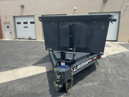 New 2025 Lamar 83" X 14' DT - 14K TELESCOPIC Dump Trailer