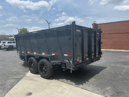 New 2025 Lamar 83" X 14' DT - 14K TELESCOPIC Dump Trailer