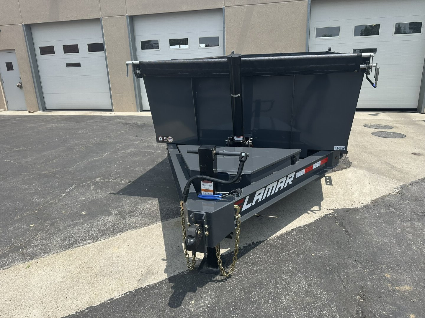 New 2025 Lamar 83" X 14' DT - 14K TELESCOPIC DUMP TRAILER