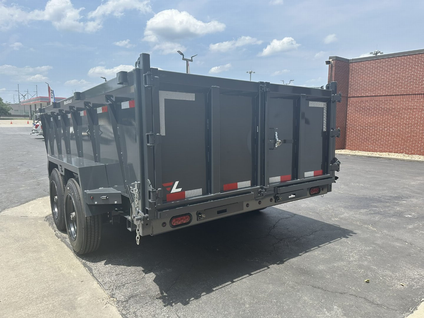 New 2025 Lamar 83" X 14' DT - 14K TELESCOPIC DUMP TRAILER