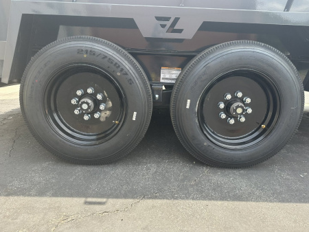 New 2025 Lamar 83" X 14' DT - 14K TELESCOPIC DUMP TRAILER