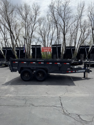 New 2025 Lamar Trailers 83 X12' DL-14K Low-Pro Dump Trailer
