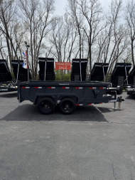 New 2025 Lamar Trailers 77  X 12' DM - 10K Medium Dump Trailer