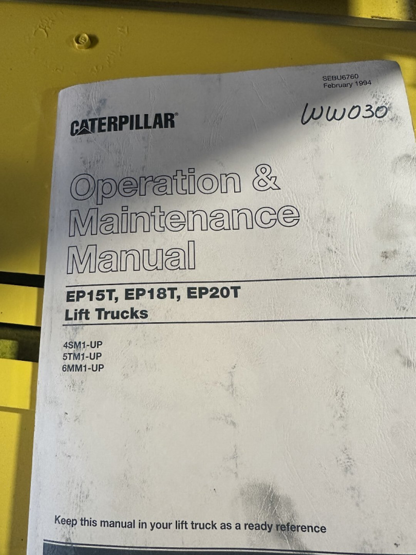 Used 1996 Caterpillar EP15T-36A Forklift