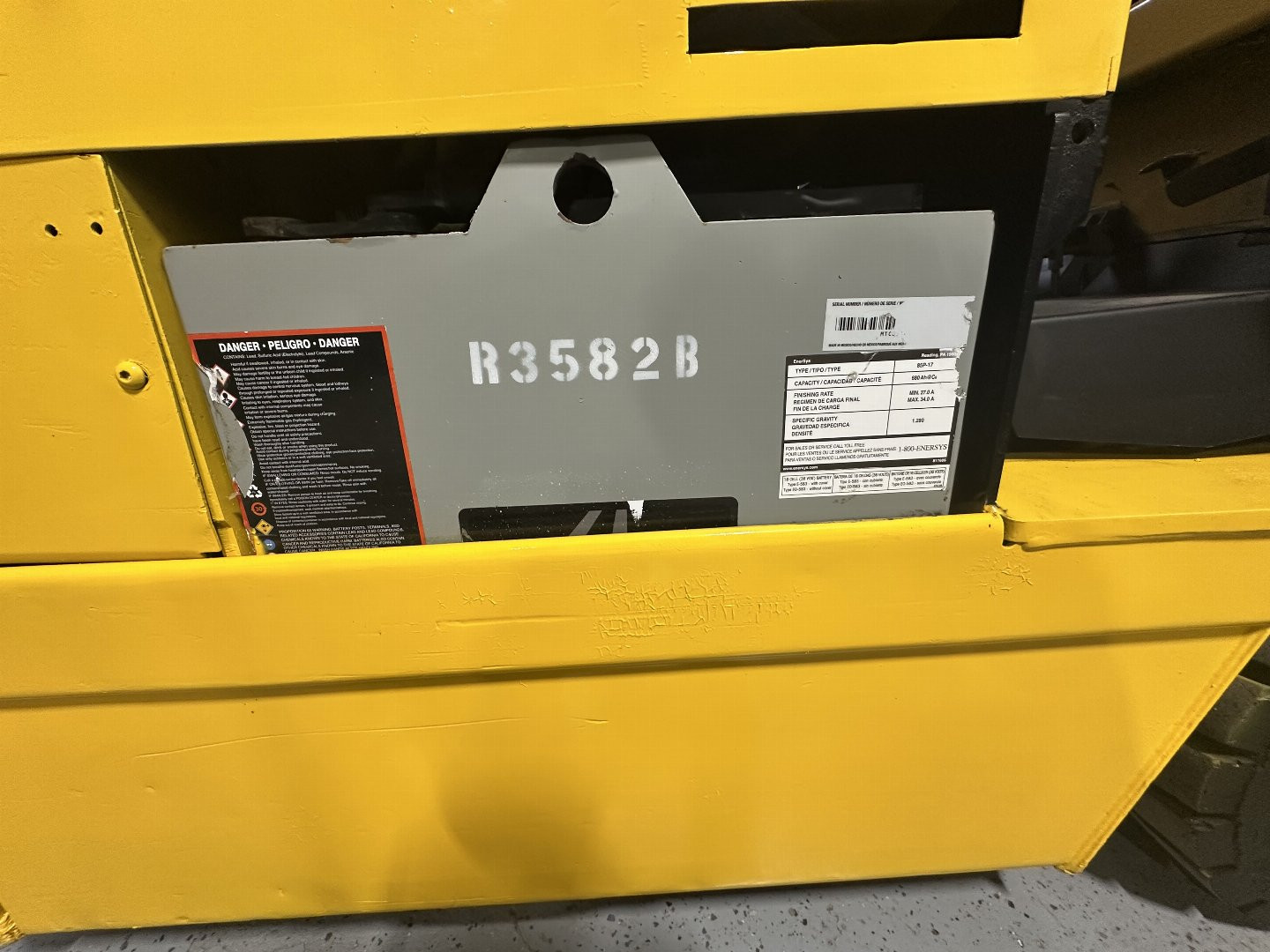 Used 1996 Caterpillar EP15T-36A Forklift