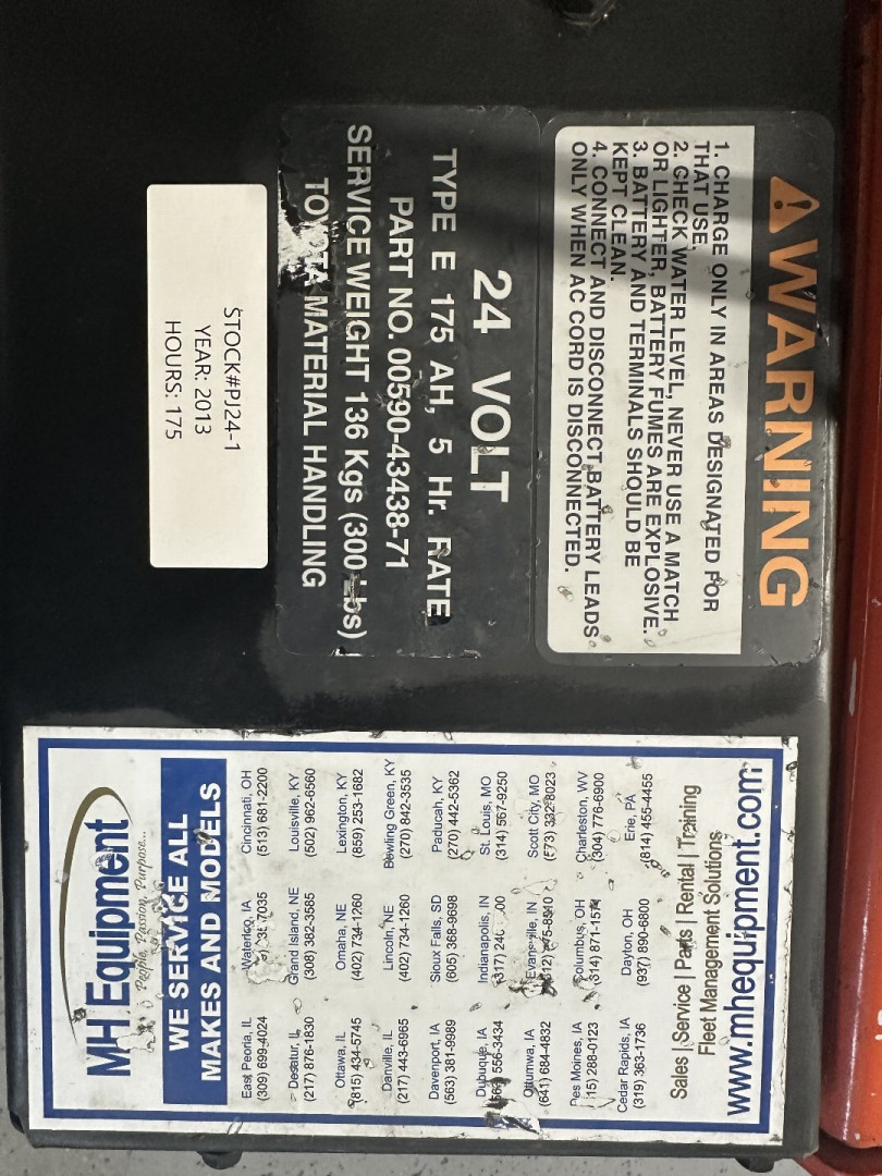 Used 2013 PALLET JACK TOYOTA