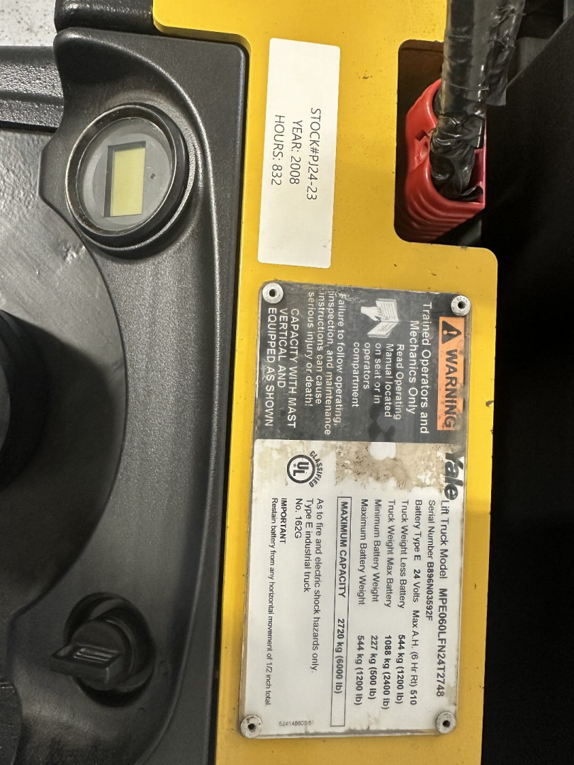 Used 2008 PALLET JACK YALE