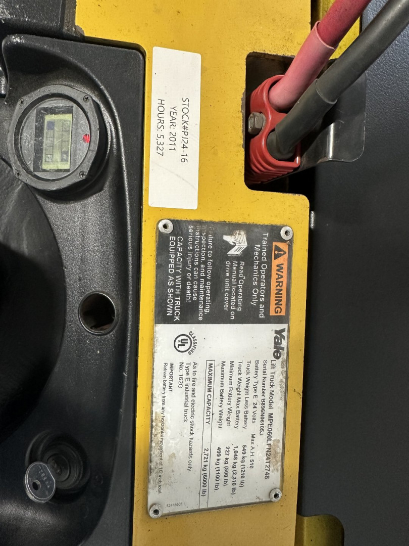 Used 2011 PALLET JACK YALE