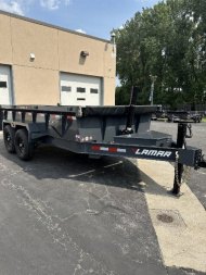 New 2025 Lamar Trailers 83"X14' DT-14K Telescopic Dump Trailer