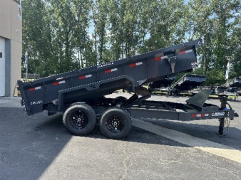 New 2025 Lamar Trailers 83"X14' DL-14K Low-Pro Dump Trailer