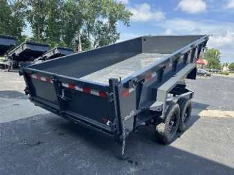 New 2025 Lamar Trailers 83"X14' DL-14K Low-Pro Dump Trailer