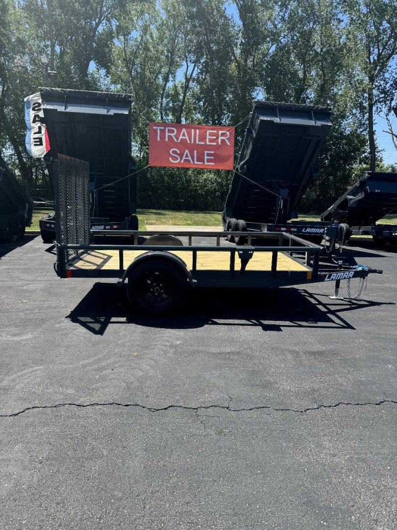 New 2025 Lamar Trailers 60" X 10' UC - 3.5K Utility Trailer