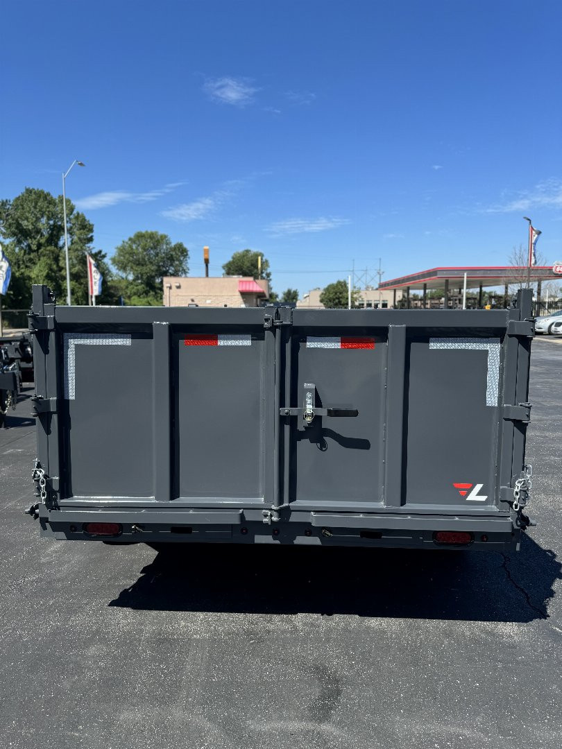 New 2025 Lamar Trailers 83" X 14' DT - 14K Telescopic Dump Trailer