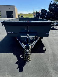 New 2025 Lamar Trailers 77" X 12' DM - 10K Medium Dump Trailer