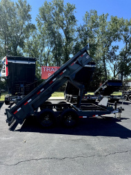 New 2025 Lamar Trailers 77" X 12' DM - 10K Medium Dump Trailer