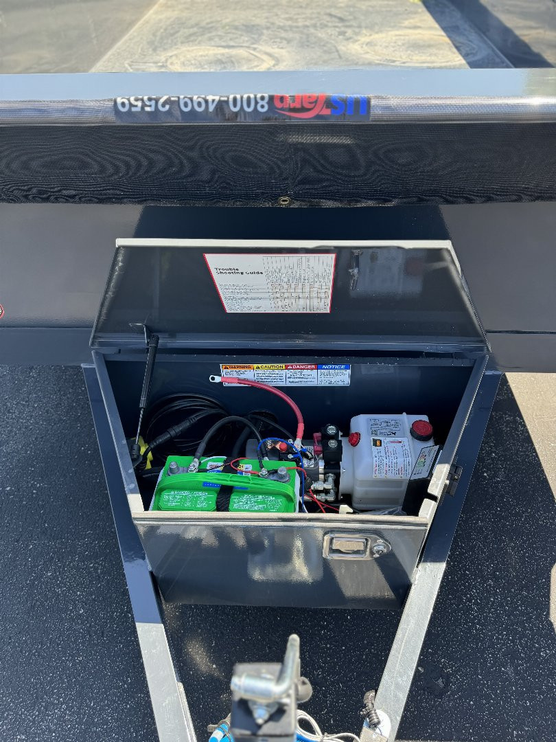 New 2025 Lamar Trailers 77" X 12' DM - 10K Medium Dump Trailer