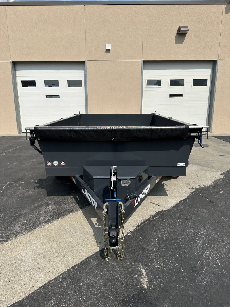 New 2025 Lamar Trailers 77"X10' DM-10K Medium Dump Trailer