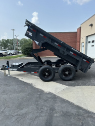 New 2025 Lamar Trailers 77"X10' DM-10K Medium Dump Trailer
