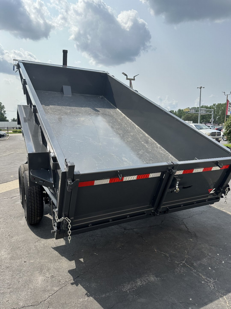 New 2025 Lamar Trailers 83"X14' DT-14K Telescopic Dump Trailer