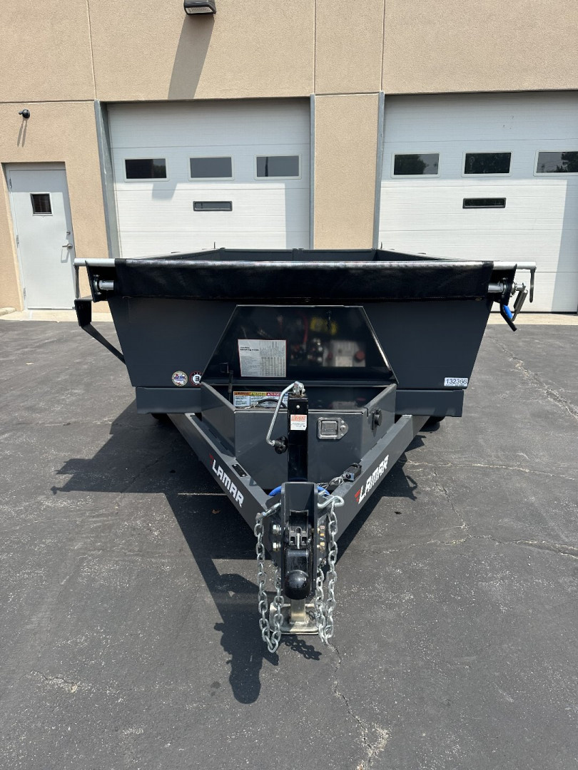 New 2025 Lamar Trailers 60"x10' DS-7k Mini Dump Trailer