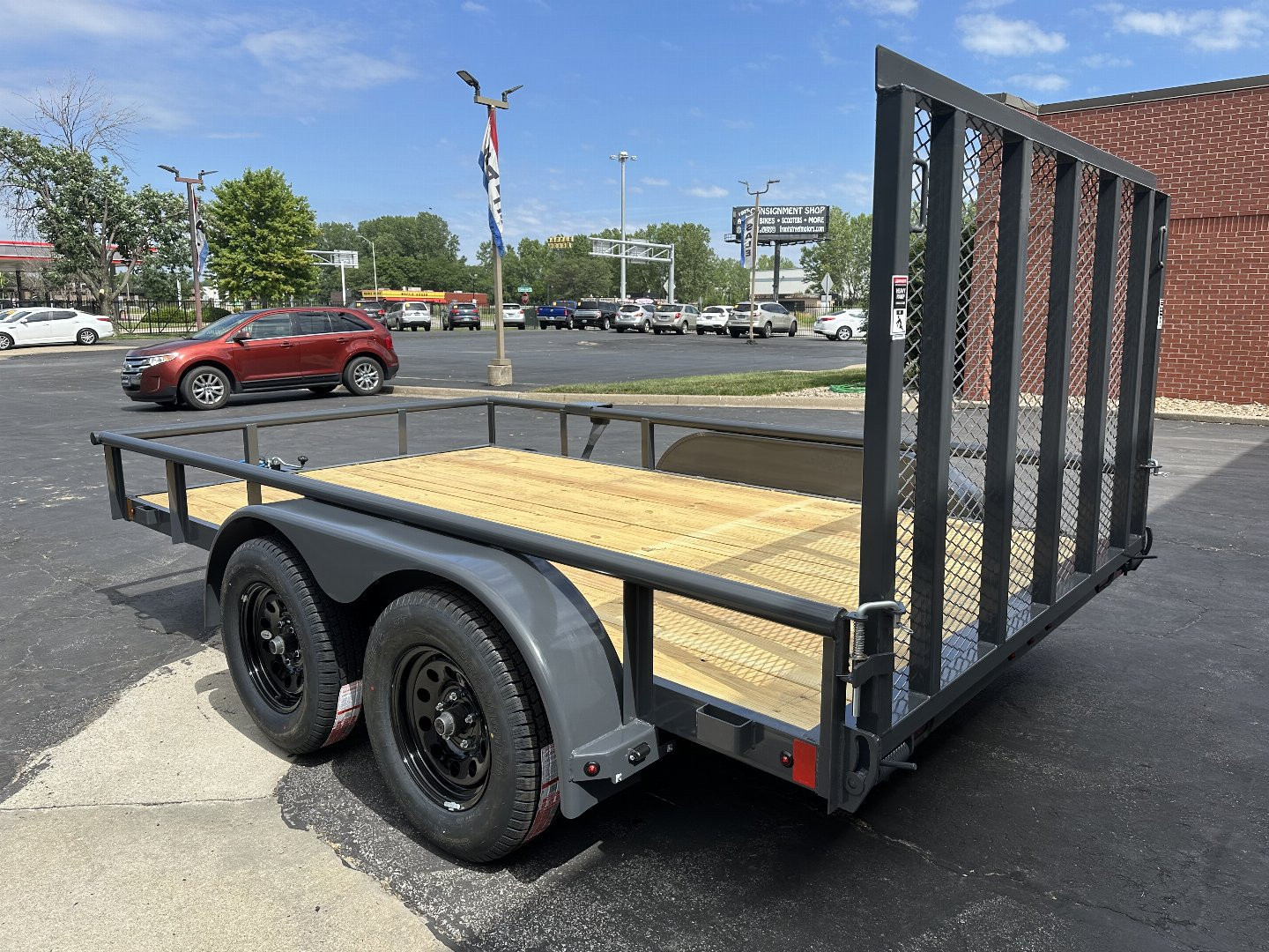 New 2024 LAMAR TRAILERS UC 83x12 7K Utility Trailer