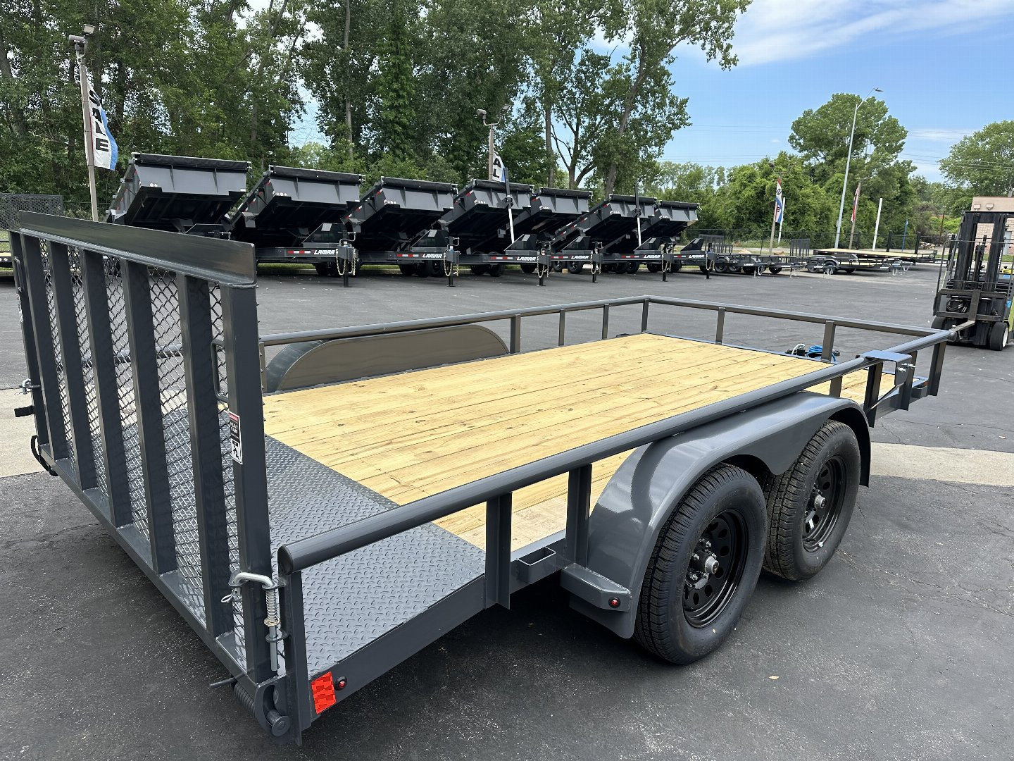New 2024 Lamar Trailers UC 83x14 7K Utility Trailer