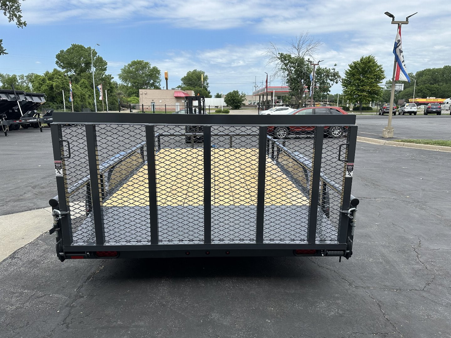 New 2024 Lamar Trailers UC 83x14 7K Utility Trailer