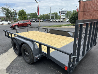 New 2024 Lamar Trailers UC 83x14 7K Utility Trailer