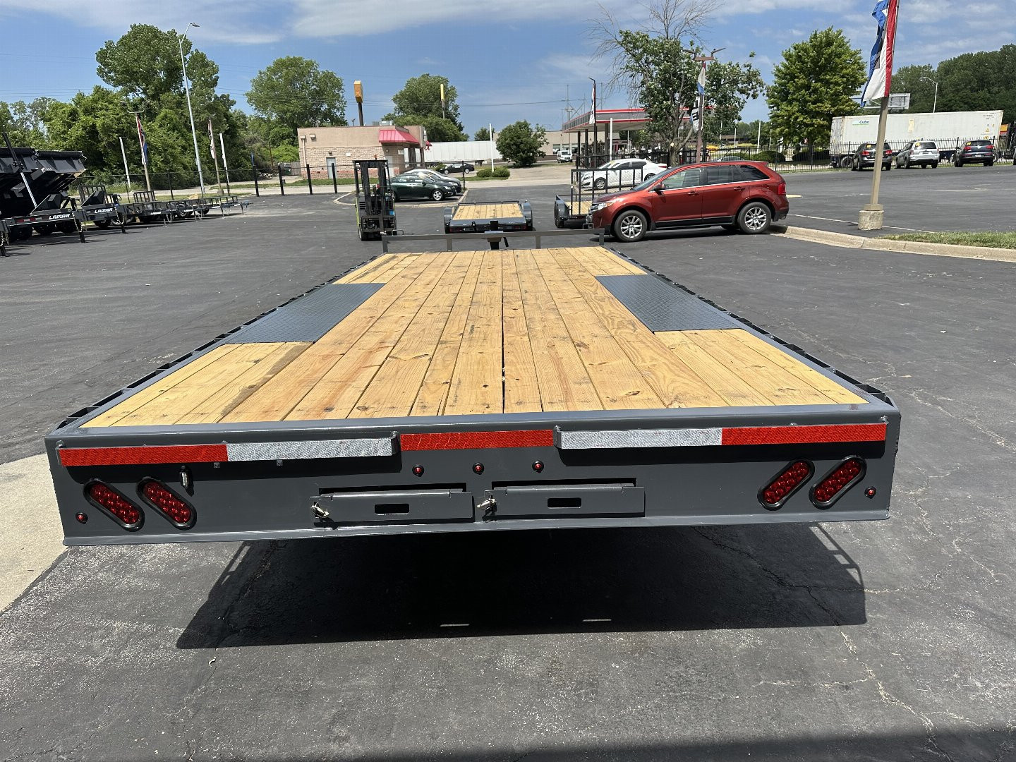 New 2024 Lamar Trailers F8 102x20 14K Equipment Trailer