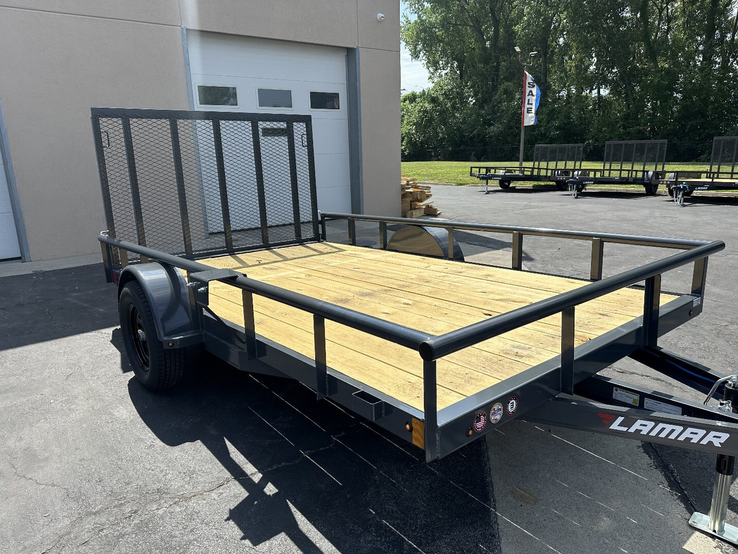 New 2024 LAMAR TRAILERS UC 83x12 3K Utility Trailer
