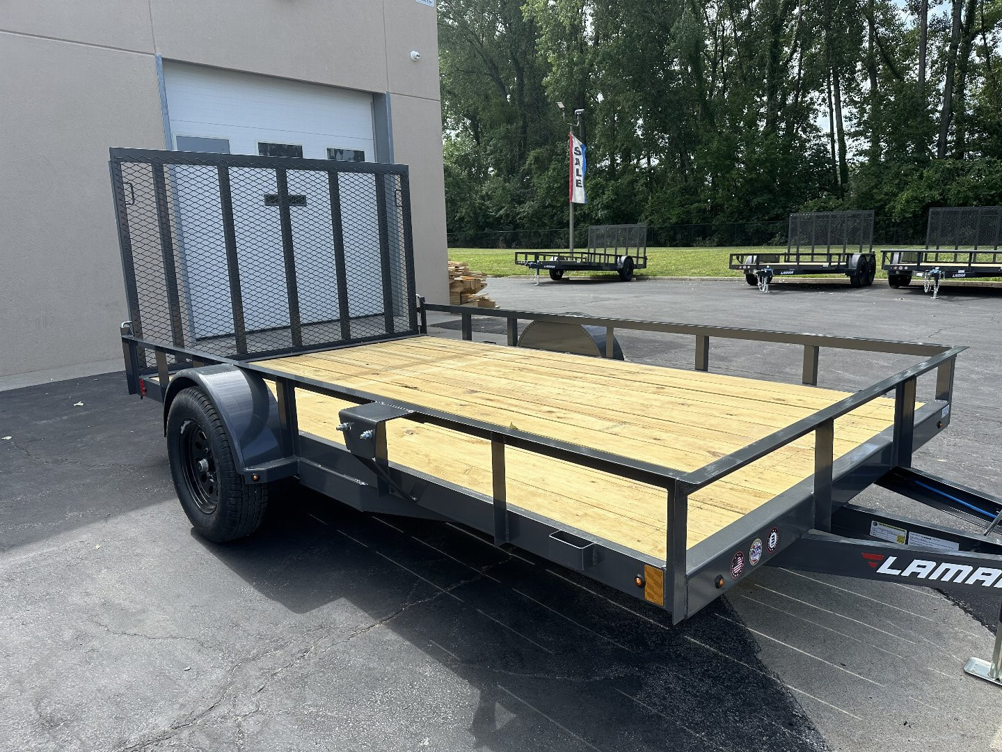 New 2024 LAMAR TRAILERS UC 83x12 3K Utility Trailer