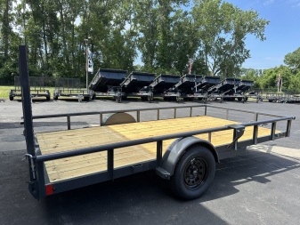 New 2024 LAMAR TRAILERS UC 83x14 3K Utility Trailer