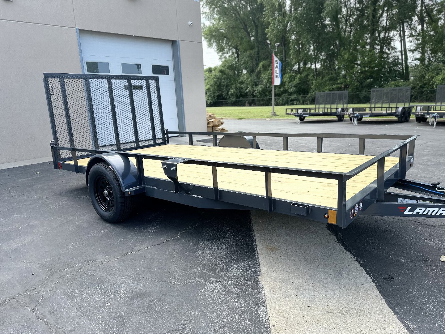 New 2024 LAMAR TRAILERS UC 83x14 3K Utility Trailer