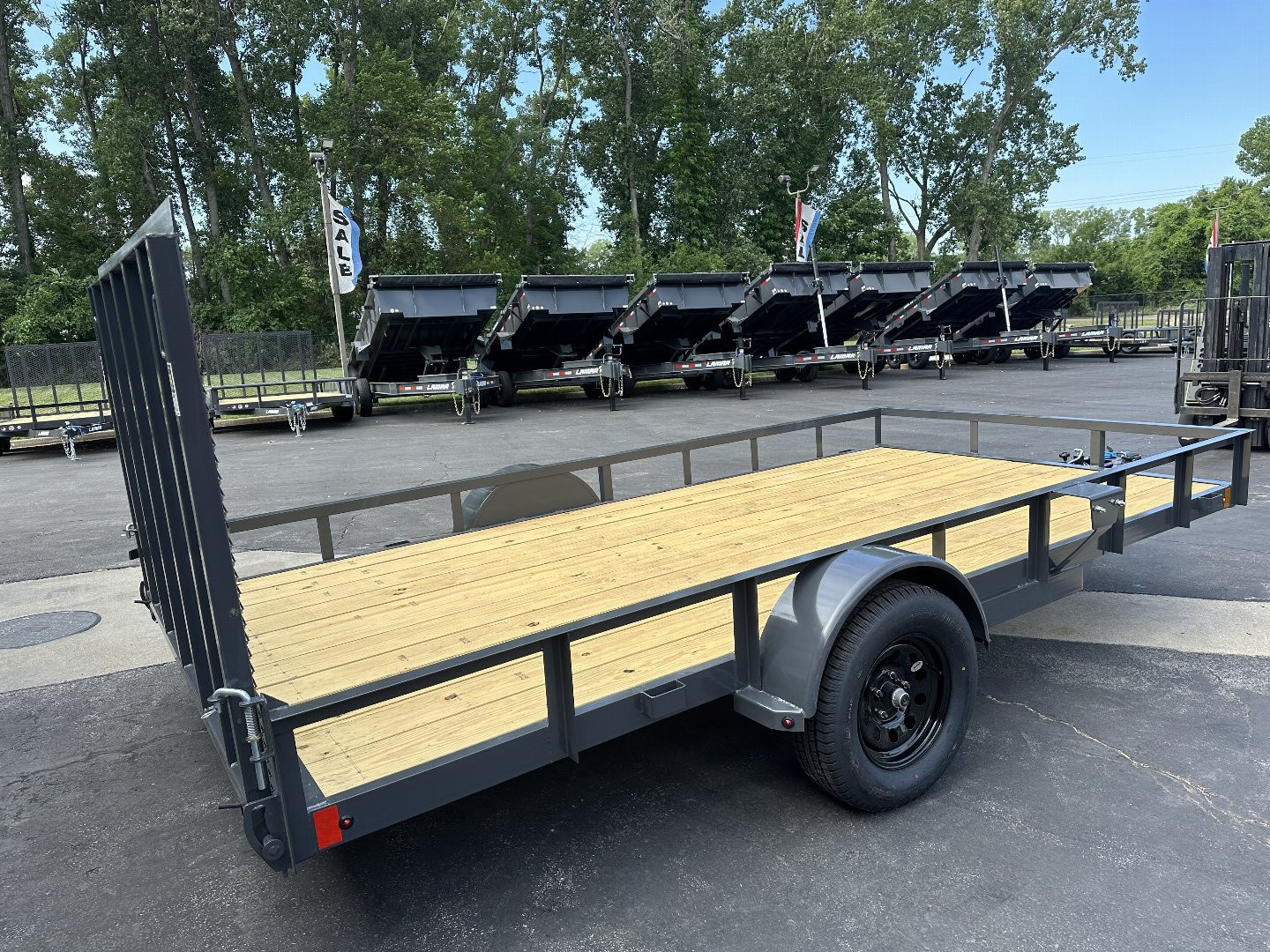 New 2024 LAMAR TRAILERS UC 83x14 3K Utility Trailer