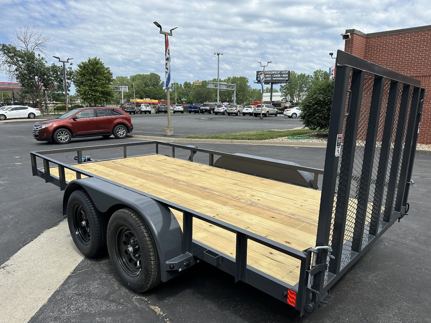 New 2024 LAMAR TRAILERS UC 83x14 7K Utility Trailer