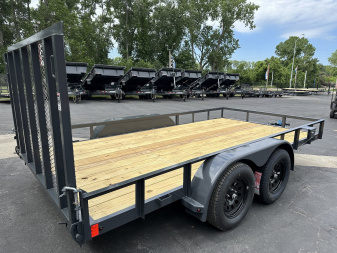 New 2024 LAMAR TRAILERS UC 83x14 7K Utility Trailer