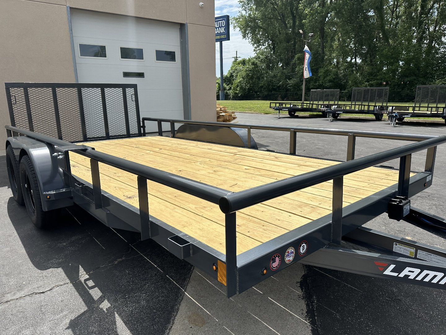 New 2024 LAMAR TRAILERS UC 83x16 7K Utility Trailer
