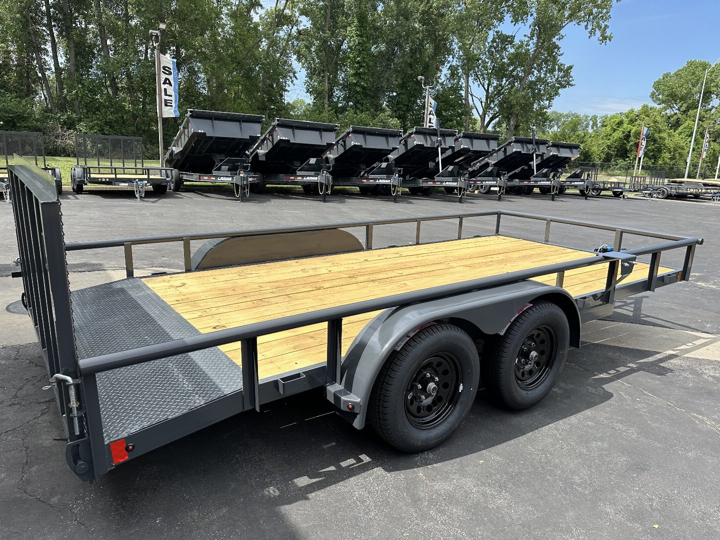 New 2024 LAMAR TRAILERS UC 83x16 7K Utility Trailer