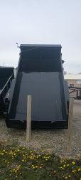 New 2025 Force 7x12 Dump Dump Trailer Scissor Lift