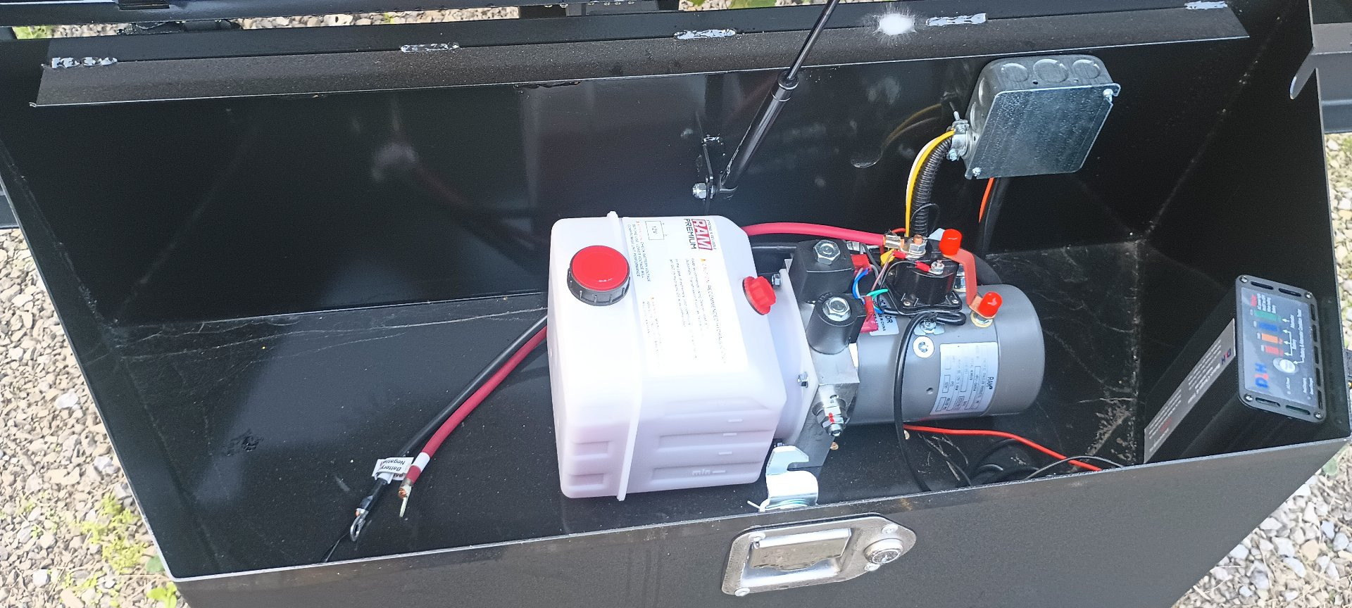 New 2025 Force 7x16TS5 14K Dump Trailer with Telescopic Cylinder