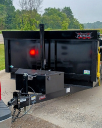 New 2025 Force 7x16TS5 14K Dump Trailer with Telescopic Cylinder